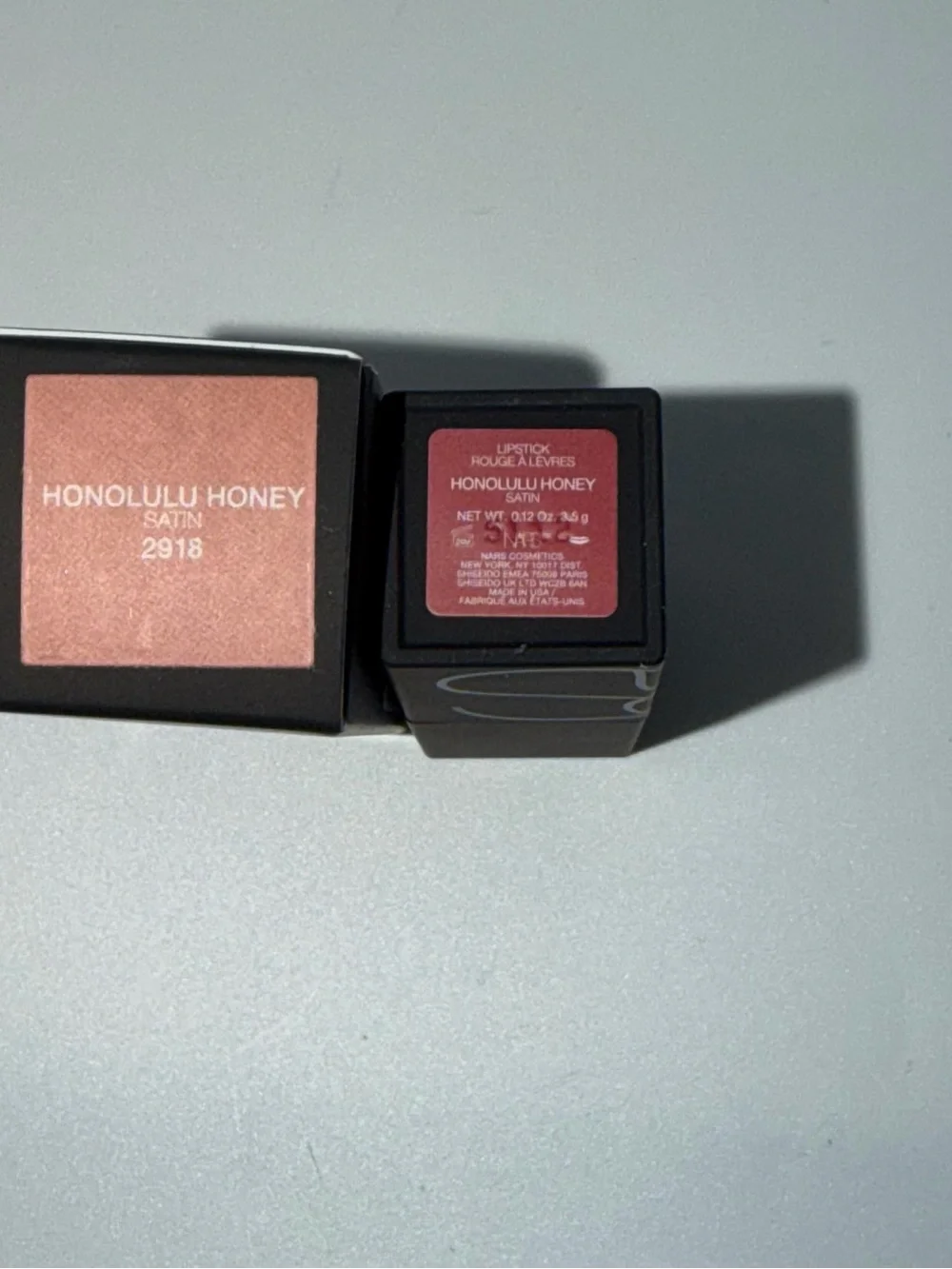Nars Satin Lipstick HONOLULU HONEY 2918 Full Size 0.12 Oz. / 3.5 g - In Box